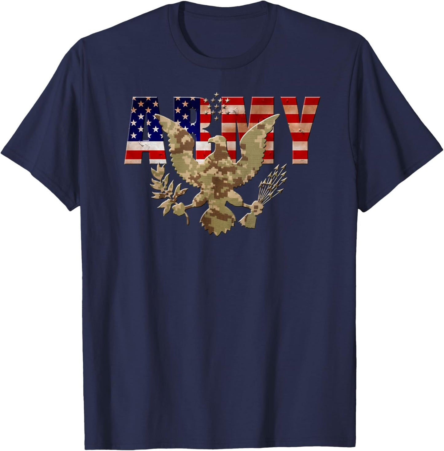 Us Army Eagle T-Shirt - T-Shirt | Navy