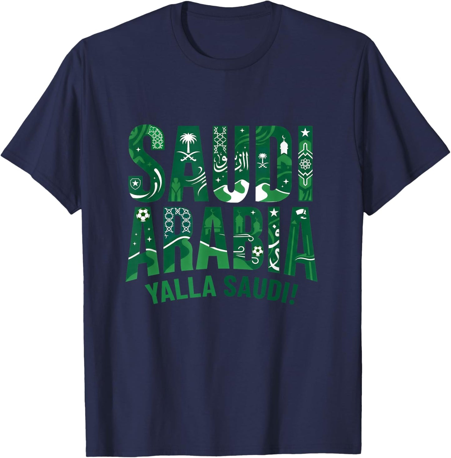 Saudi Arabia T-Shirt - T-Shirt | Navy