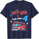 Kinder Feuerwehr Feuerwehrmann Kinder Geburtstag 4 Jahre alt Junge T-Shirt - T-Shirt | Navy