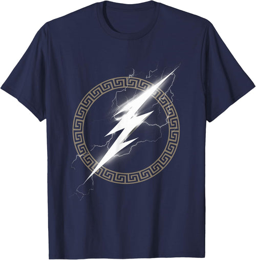Zeus, ancient Greek god, lightning symbol , Black, S