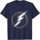 Zeus, ancient Greek god, lightning symbol , Black, S T-Shirt - T-Shirt | Navy