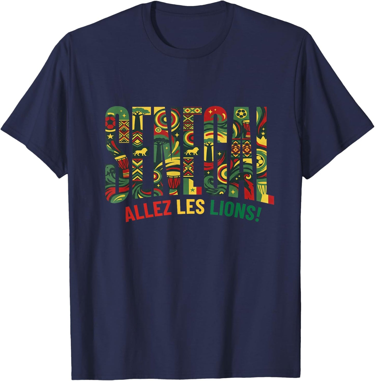 Senegal T-Shirt - T-Shirt | Navy