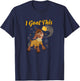 Disney Wish Valentino & Star I Goat This Big Chest Poster T-Shirt - T-Shirt | Navy