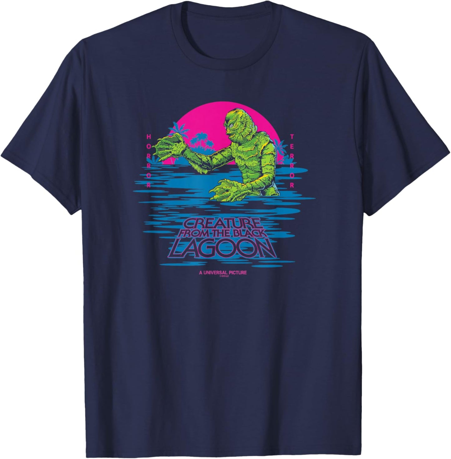 Creature from the Black Lagoon - Officially Licensed T-Shirt - T-Shirt | Navy