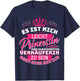 Handel Verkäuferin Sprüche Kollegen Geschenk Damen Schwarz V-Ausschnitt Halbarm Small Statement Classic Prinzessin & Verkäuferin Design T-Shirt - T-Shirt | Navy