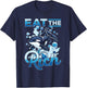 Funny Orca Animal Eat The Rich T-Shirt - T-Shirt | Navy