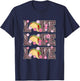 Love Tacos Women Taco Tuesday Outfit Kids Cute Taco Lover T-Shirt - T-Shirt | Navy