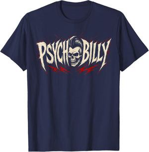 Psychobilly T-Shirt - T-Shirt | Navy