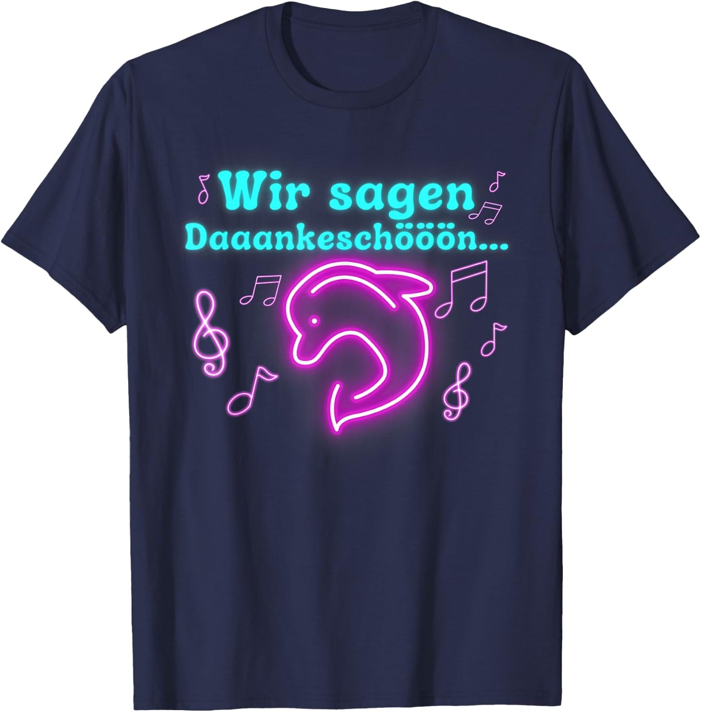 We say thank you Malle Party Summer Design 40 Years , black, s T-Shirt - T-Shirt | Navy