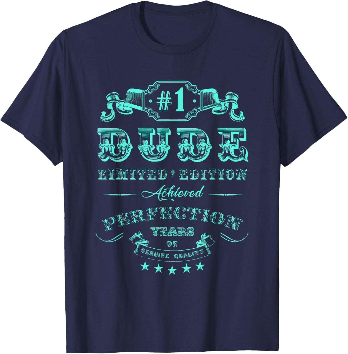 #1 Perfect Dude Shirt Limited Perfect Dude Merchandise Dude T-Shirt - T-Shirt | Navy