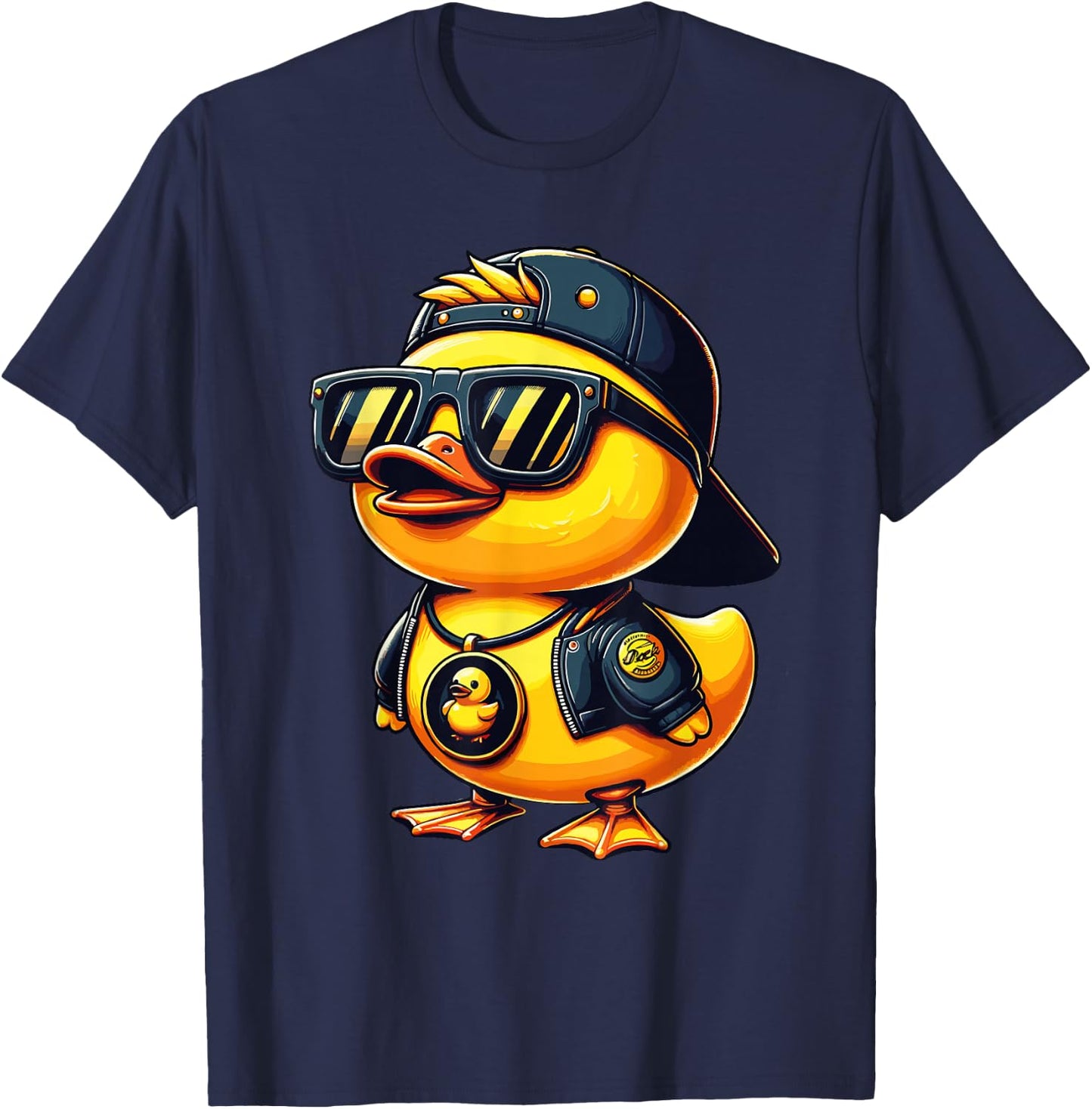 Rubber Duck Shirt, Cool Boys Clothes Purple Pink T-Shirt - T-Shirt | Navy
