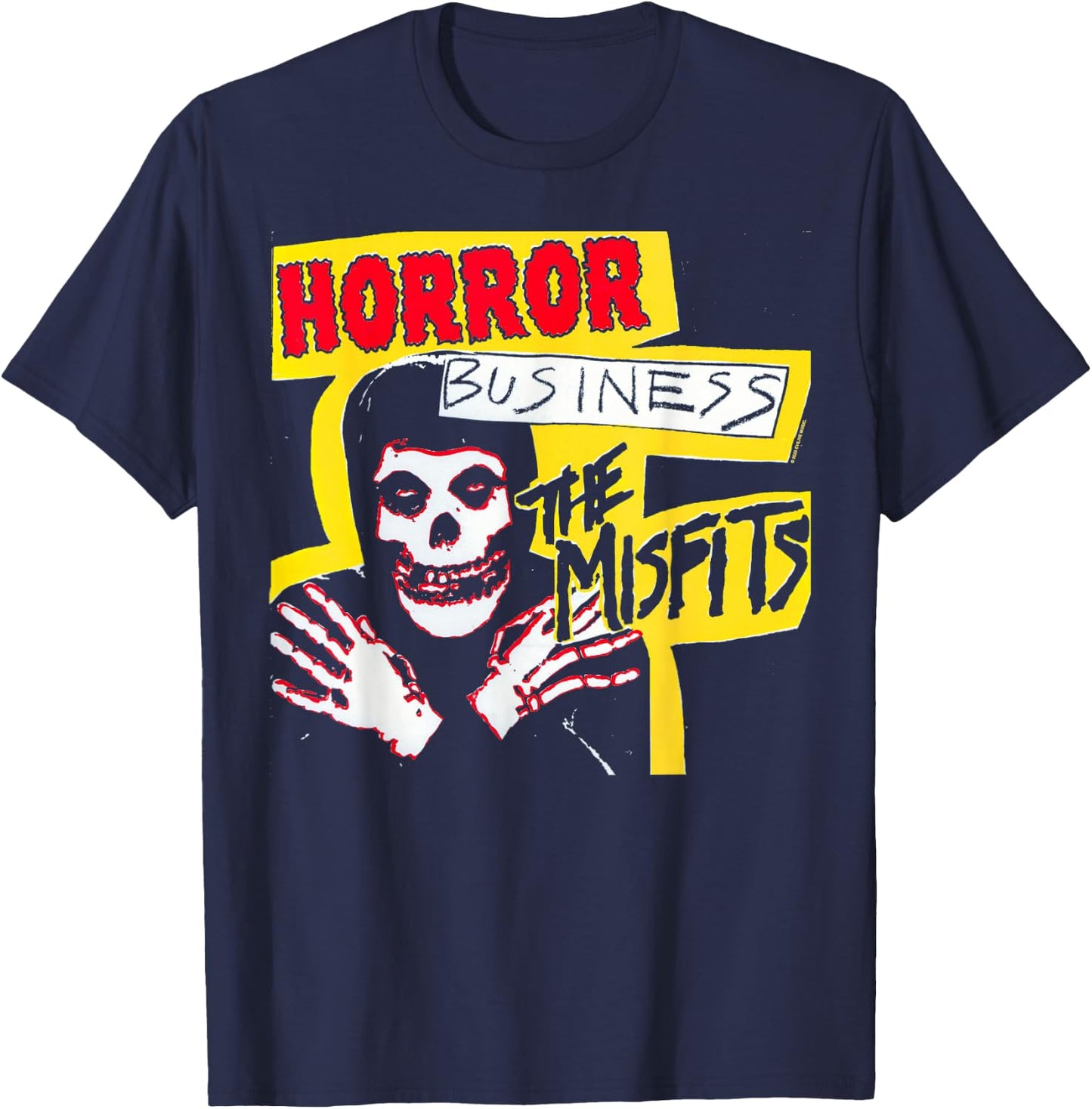 Misfits Horror Business , black T-Shirt - T-Shirt | Navy