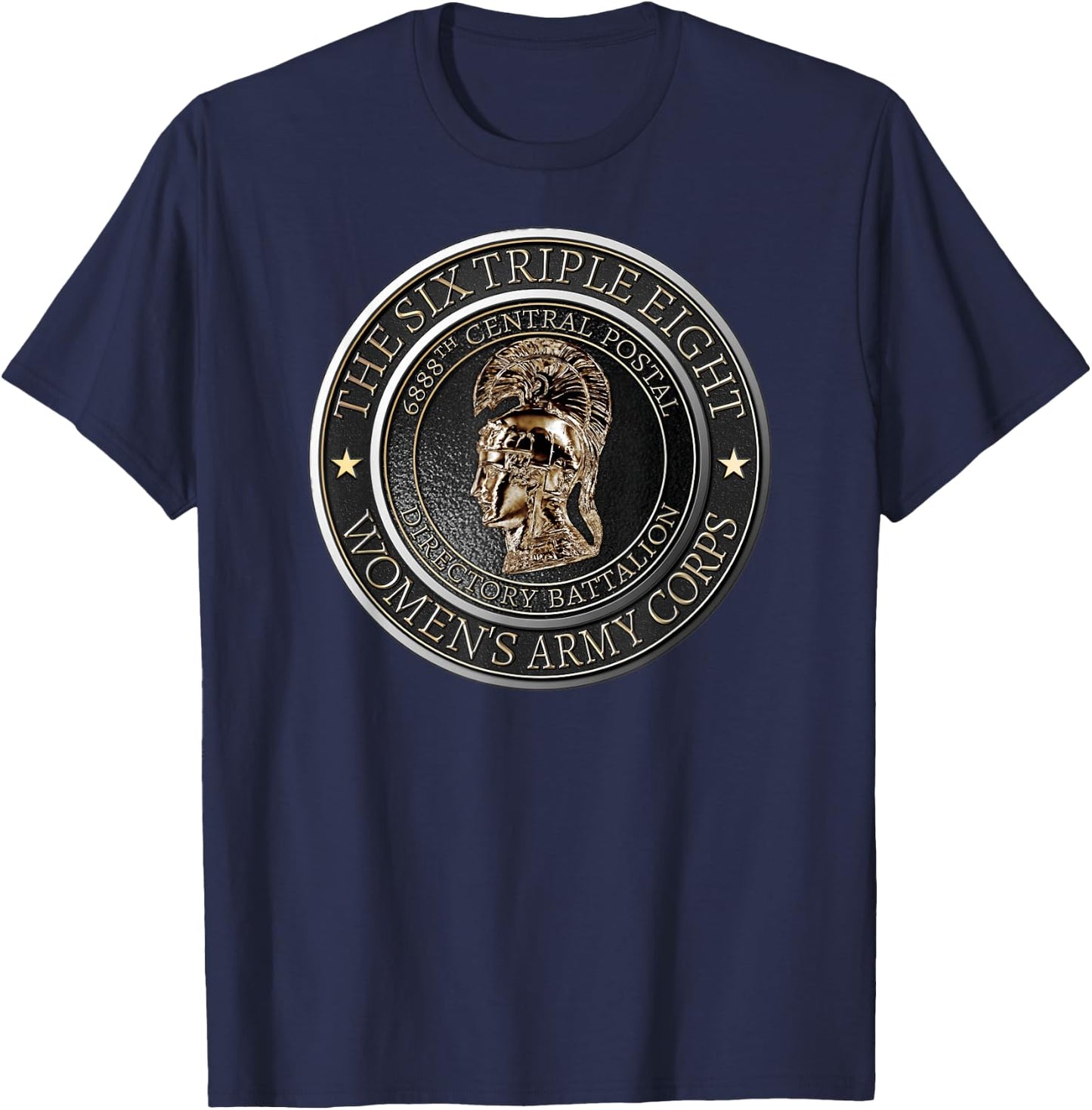 Honoring WWII 6888th Postal Battalion Heroes T-Shirt - T-Shirt | Navy