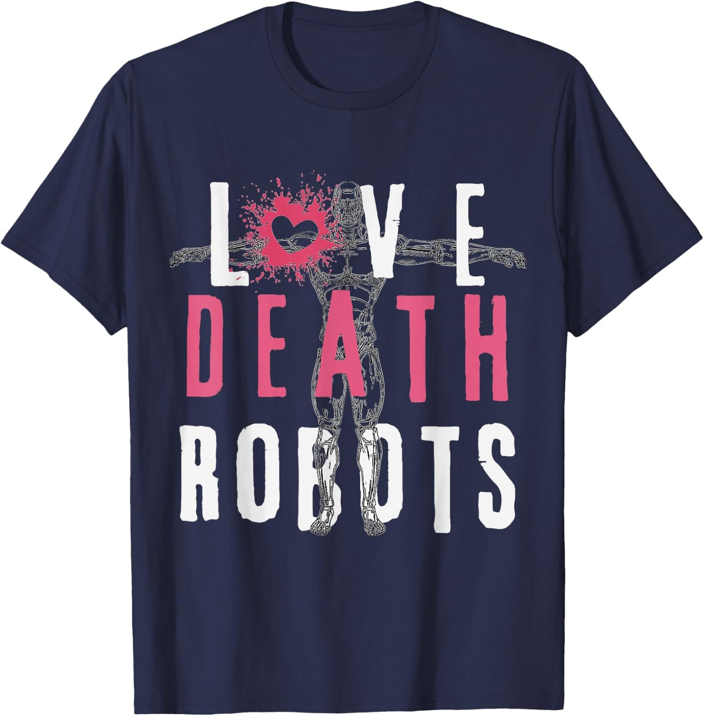 Love Death Robots T-Shirt - T-Shirt | Navy