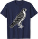 Peregrine Falcon Bird T-Shirt - T-Shirt | Navy