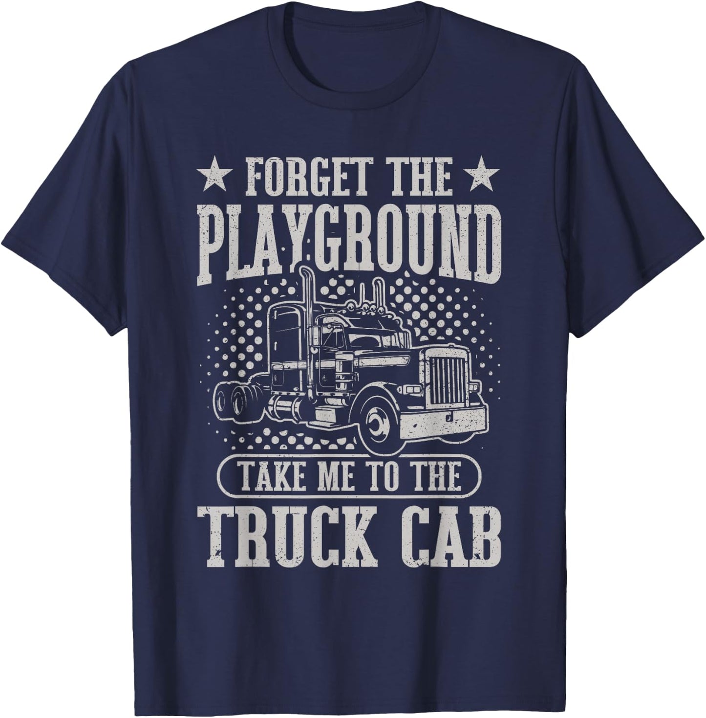 Toddler Semi Truck Boys T-Shirt - T-Shirt | Navy