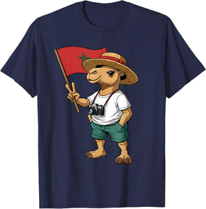 Morocco Flag Moroccan Pride T-Shirt - T-Shirt | Navy