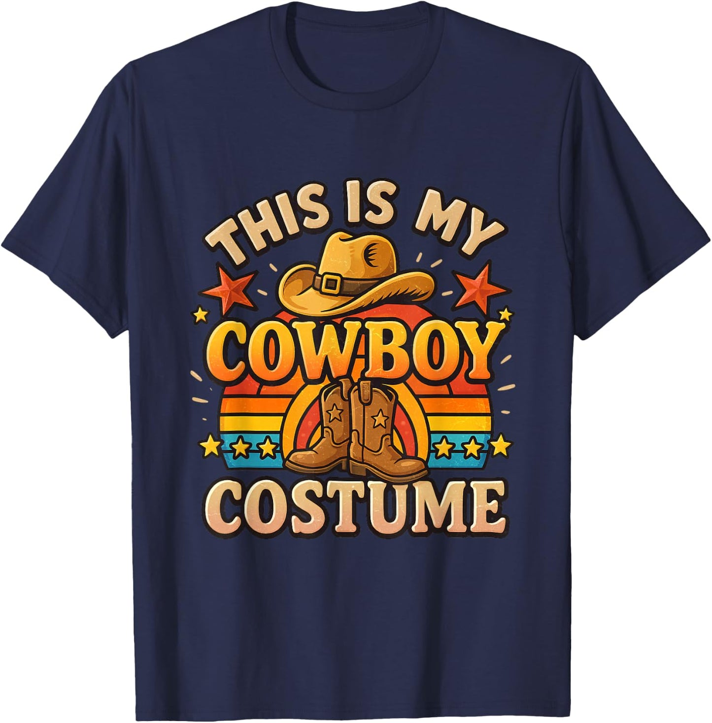 Rodeo Vintage T-Shirt - T-Shirt | Navy