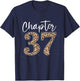 Chapter 37 Leopard For 37th Birthday Men and Women T-Shirt - T-Shirt | Navy