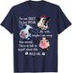 Cow I'm Not Crazy I'm Just Special No T-Shirt - T-Shirt | Navy