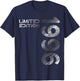 30th Birthday Limited Edition Vintage 1996 Man Woman T-Shirt - T-Shirt | Navy