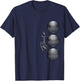 Boule Black Small Short Sleeve Classic Fit Boules Sport All Ages T-Shirt - T-Shirt | Navy