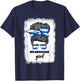 Nicaraguan Girl Girls Nicaragua Flag Nicaraguense T-Shirt - T-Shirt | Navy