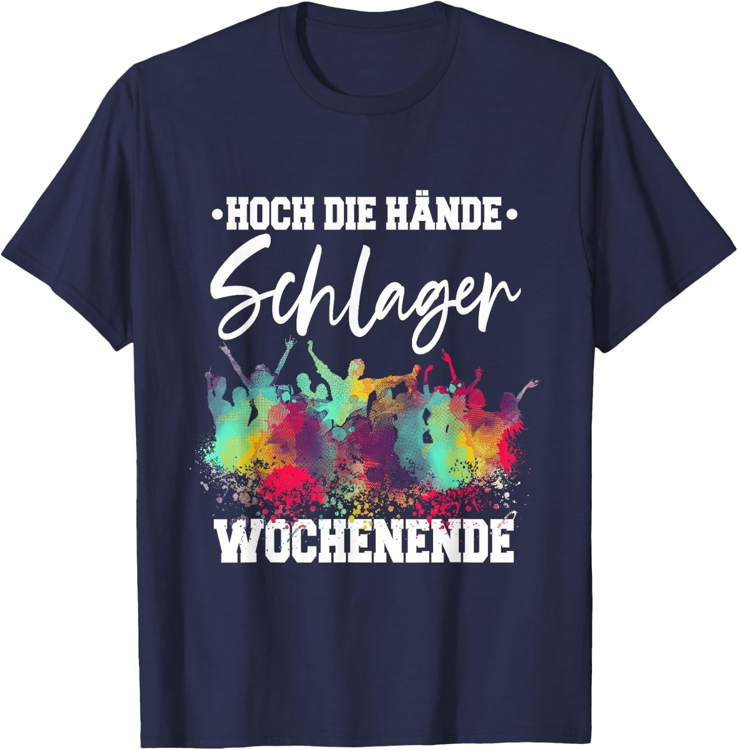 Schlagerparty Schlager T-Shirt - T-Shirt | Navy