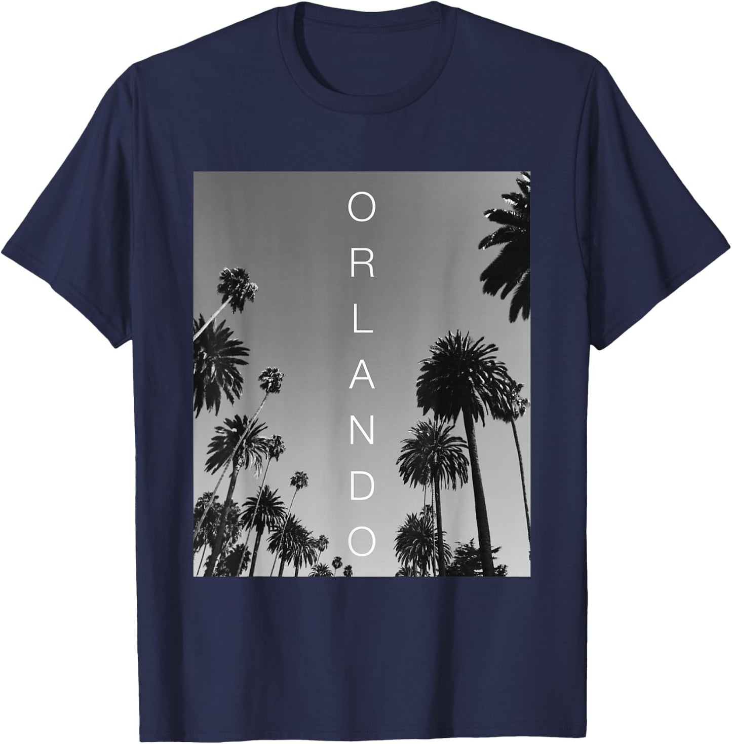 Orlando Shirts Men Women Kids Florida Vacation Souvenir Gift T-Shirt - T-Shirt | Navy