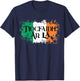 Tiocfaidh Ar La Vintage Irland Irische Flagge Geschenke für Männer T-Shirt - T-Shirt | Navy