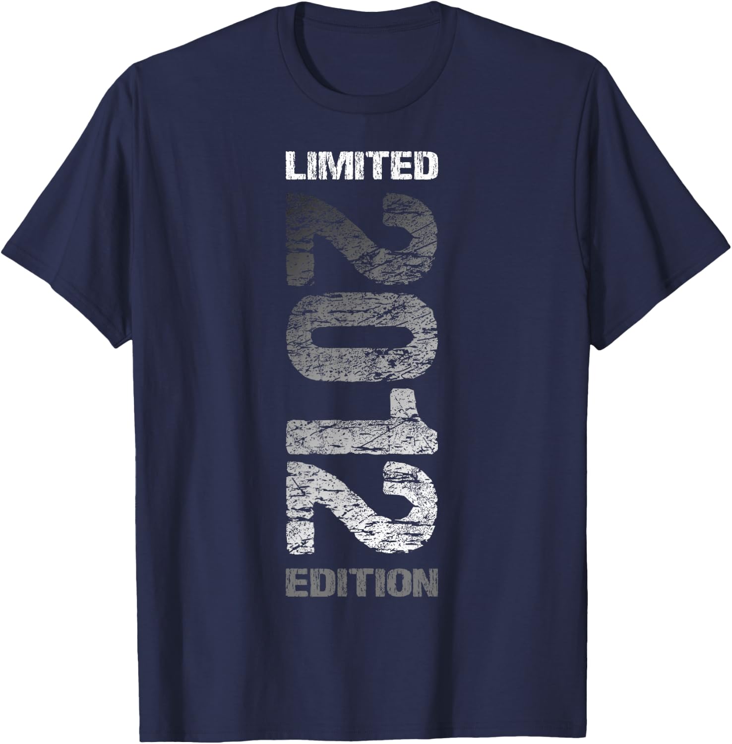 12th Birthday 2012 Limited Edition Boy Girl , black T-Shirt - T-Shirt | Navy