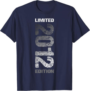 12th Birthday 2012 Limited Edition Boy Girl , black T-Shirt - T-Shirt | Navy