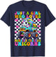 Just a Girl Who Loves Monster Trucks and Unicorns Girls T-Shirt - T-Shirt | Navy