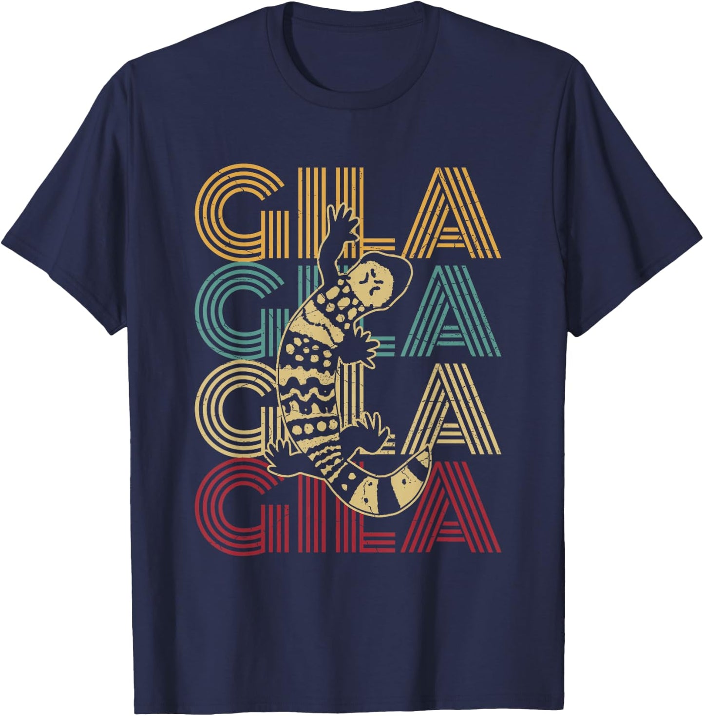 GILA Design for a Gila Monster Lover T-Shirt - T-Shirt | Navy