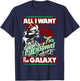 Star Wars Vader Empire All I Want Galaxy Christmas T-Shirt - T-Shirt | Navy