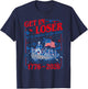 Get in Loser We're Crossing the Delaware 4th of July 250th T-Shirt - T-Shirt | Navy