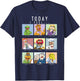 Disney The Muppets Today I Feel Box Up Character Portraits T-Shirt - T-Shirt | Navy