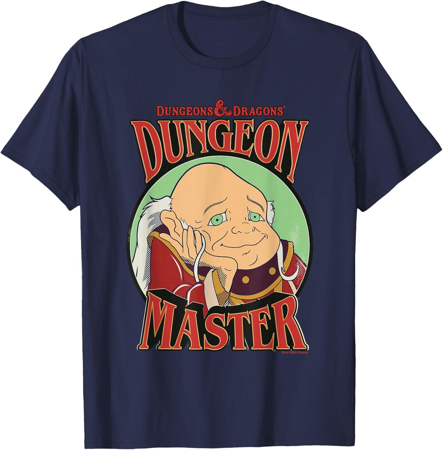 Dungeons & Dragons The Dungeon Master T-Shirt - T-Shirt | Navy
