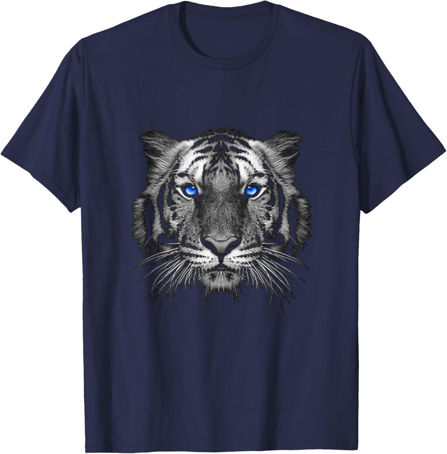 White Tiger T-Shirt - T-Shirt | Navy