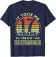 It took me 17 years to create this masterpiece 17th Birthday T-Shirt - T-Shirt | Navy