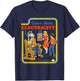 Learn About Electricity Sarcastic Retro Funny Adult Humor T-Shirt - T-Shirt | Navy