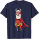 Funny llama flash T-Shirt - T-Shirt | Navy