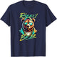 Rizzly Bear funny Gen Alpha viral influencer slang T-Shirt - T-Shirt | Navy
