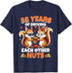 58th Wedding Anniversary 58 Years Of Driving Each Other Nuts T-Shirt - T-Shirt | Navy