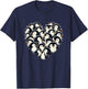 Penguins Love Beautiful Colorful Penguin Art Animal T-Shirt - T-Shirt | Navy