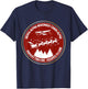 Funny Santa Airlines Christmas Gift Pilots Aviator T-Shirt - T-Shirt | Navy