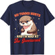 Stomach Ache My Tummy Hurts & I'm Mad At The Government T-Shirt - T-Shirt | Navy
