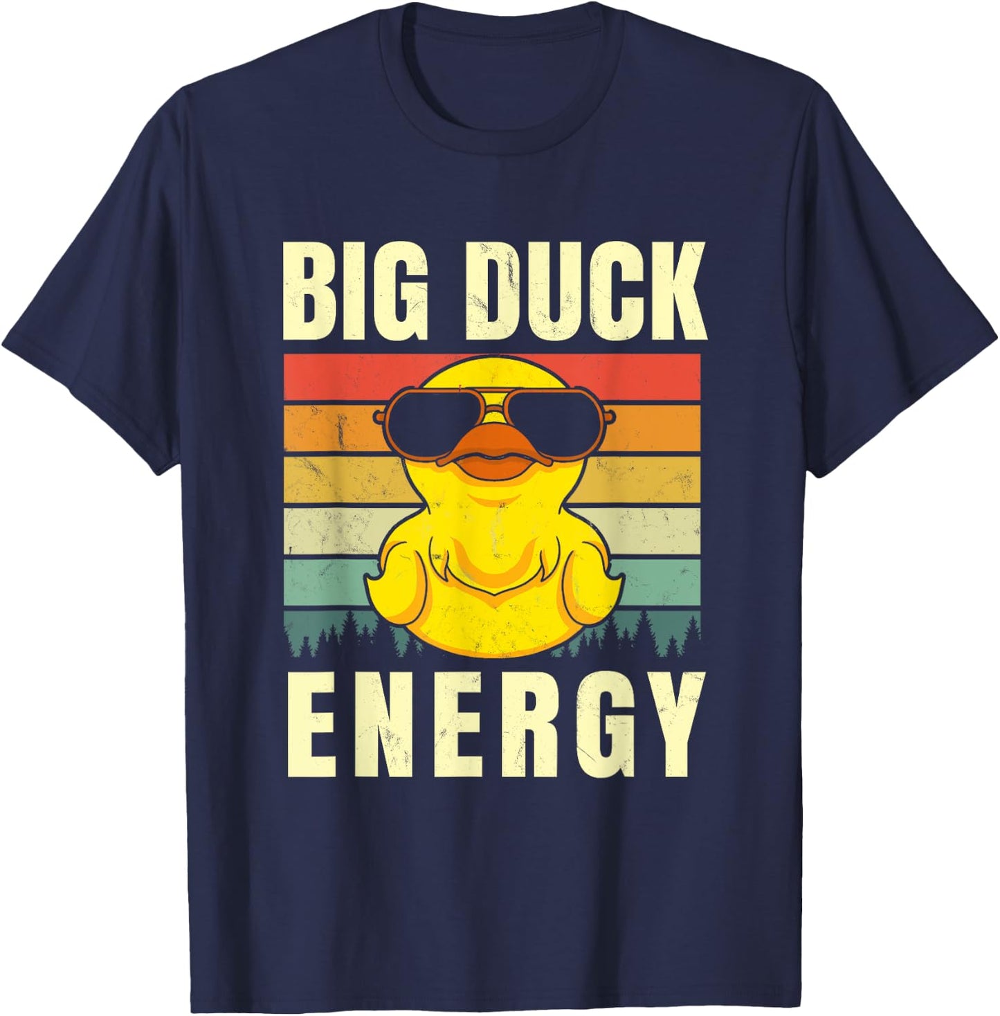 Duck Gifts Men Quack Quakin Youth Rubber Ducky T-Shirt - T-Shirt | Navy