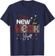 Happy New Year 2025 Men Women Kids New Years Eve T-Shirt - T-Shirt | Navy