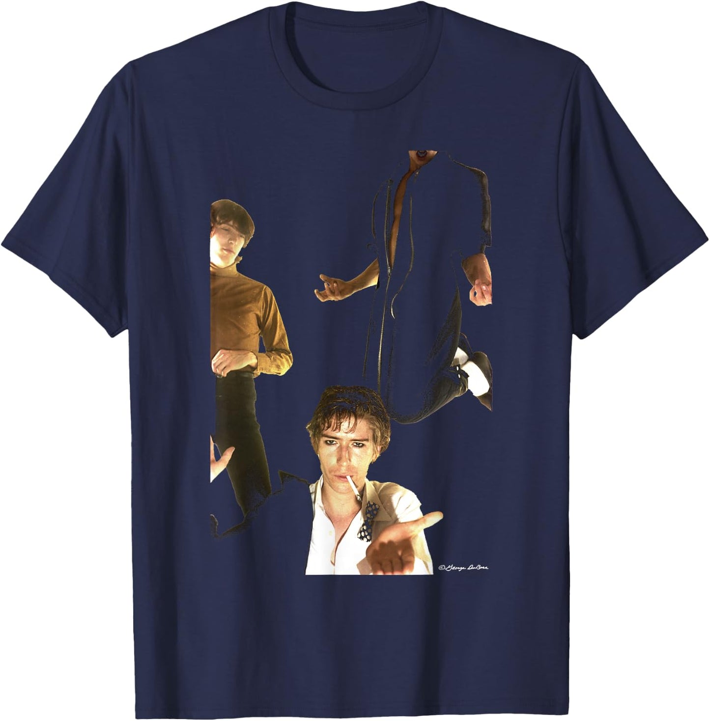 The Psychedelic Furs Photo For Interview By George DuBose T-Shirt - T-Shirt | Navy